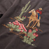 Stetson Desert Scene Embroidered Western Shirt - Broken horn