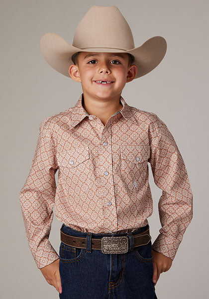 Roper Boy's Clay Medallion - Broken horn