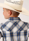 Roper Boys Amarillo Plaid - Broken horn