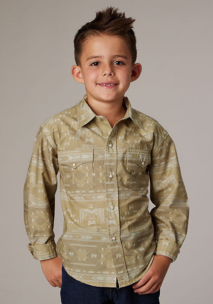 Roper Boys Firebird Print - Broken horn