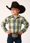 Roper Boys Sand Dune Plaid - Broken horn