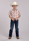 Roper Plaid Short Sleeve - Broken horn