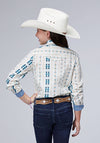 Roper Girls Vertical Aztec Stripe - Broken horn