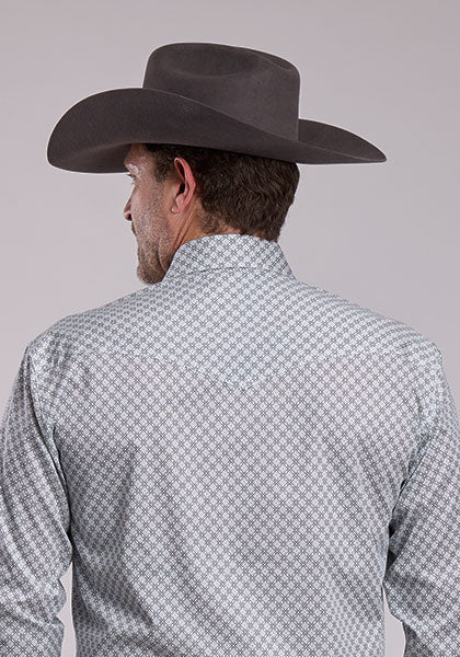 Roper Men Stretch Shirt XTall - Broken horn