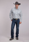 Roper Men Stretch Shirt XTall - Broken horn