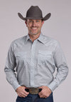 Roper Men Stretch Shirt XTall - Broken horn