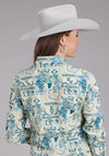 Roper Tropical Resort Print - Broken horn