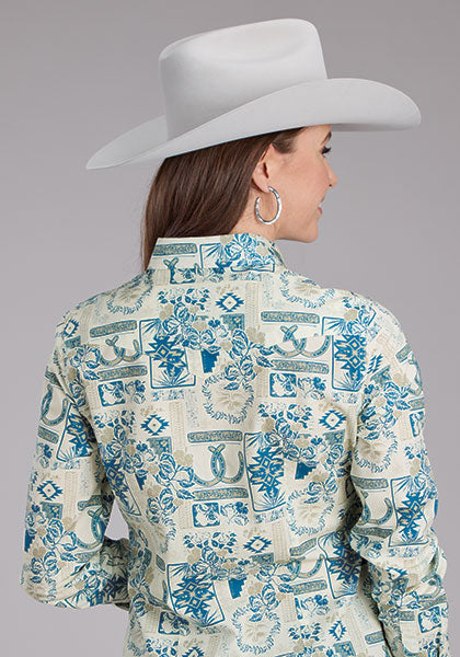 Roper Tropical Resort Print - Broken horn