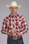 Roper Men's Arrow Plaid - Broken horn
