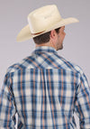Roper Men's Arrow Plaid - Broken horn