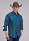 Roper Diamond Navajo Print - Broken horn