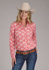 Roper Ikat Aztec Print Blouse - Broken horn