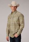 Roper Men Firebird Print - Broken horn