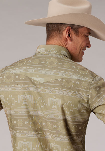 Roper Men Firebird Print - Broken horn