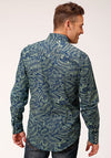 Roper Men Lucky Tropical Print - Broken horn