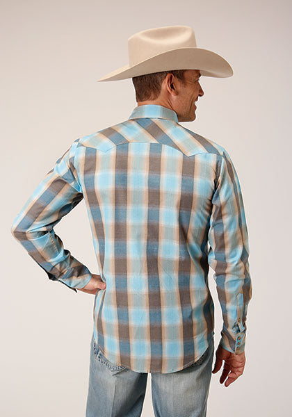 Roper Men's Beach Dobby - Broken horn