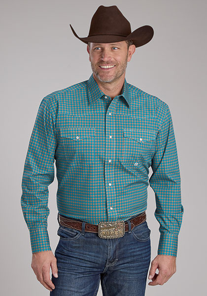 Roper Men's Castile Foulard - Broken horn