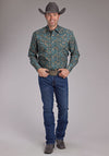 Roper Men's Dusk Paisley - Broken horn