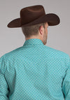 Roper Men's Stretch Four Point Foulard - Broken horn