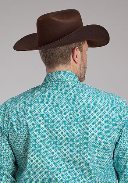 Roper Men's Stretch Four Point Foulard - Broken horn