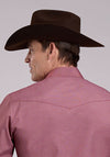 Roper Red Basket Weave - Broken horn