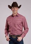Roper Red Basket Weave - Broken horn