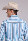 Roper Stripe Snap Shirt - Broken horn