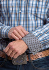 Stetson Blue Vintage Dobby - Broken horn