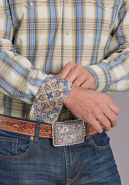 Stetson Cinnabar Plaid - Broken horn