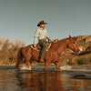 Stetson Long-Sleeved Denim Shirt - Broken horn