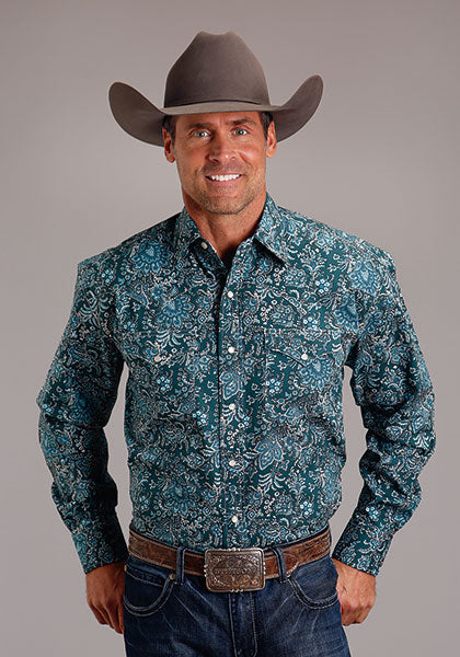 Stetson Men Forest Paisley - Broken horn