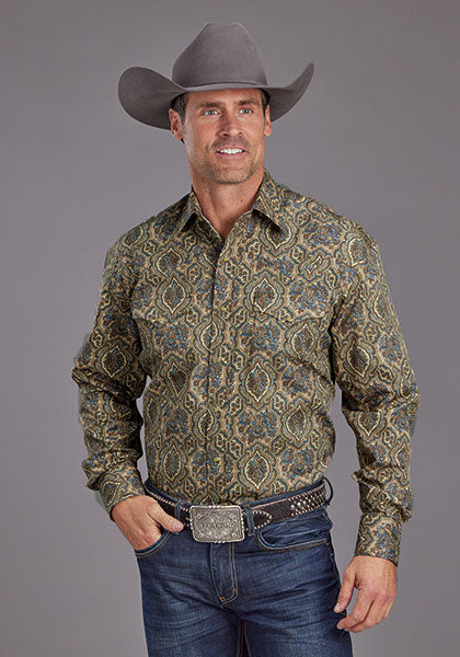 Stetson Men Frontier Medallion - Broken horn