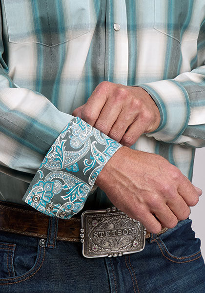 Stetson Men's Bluebird Dobby - Broken horn