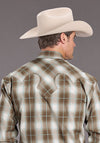 Stetson Men's Sandy Ombre Plaid - Broken horn