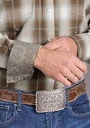 Stetson Men's Sandy Ombre Plaid - Broken horn