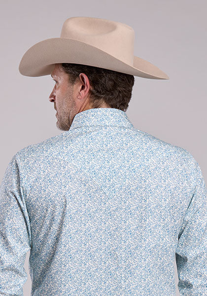 Stetson Men's Victorian Floral Print - Broken horn