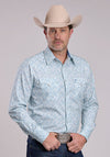 Stetson Men's Victorian Floral Print - Broken horn