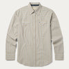 Stetson Men Ticking Dobby Stripe - Broken horn