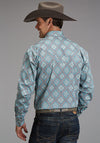 Stetson Men Turquoise Medallion - Broken horn