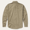 Stetson Olive Oxford Western Shirt - Broken horn