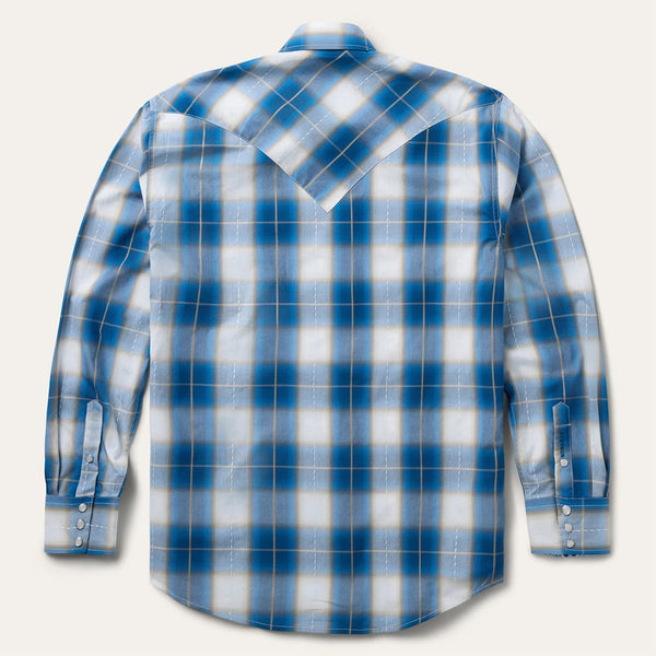 Stetson Ombre Plaid Shirt - Broken horn