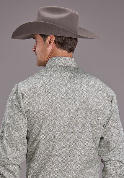Stetson Pewter Filigree - Broken horn