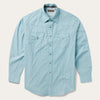 Stetson Snap 2 pocket Print - Silver Diamond Neat - Broken horn