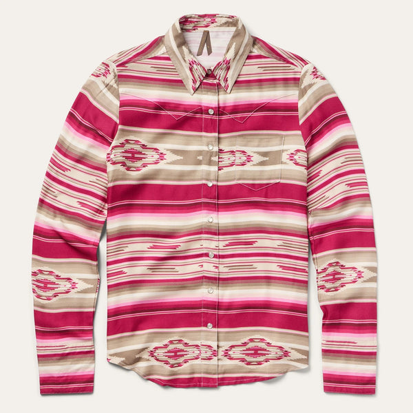 Stetson Women's Vintage Tapestry Print - Broken horn