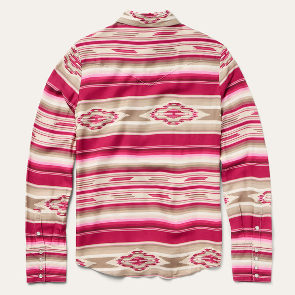 Stetson Women's Vintage Tapestry Print - Broken horn