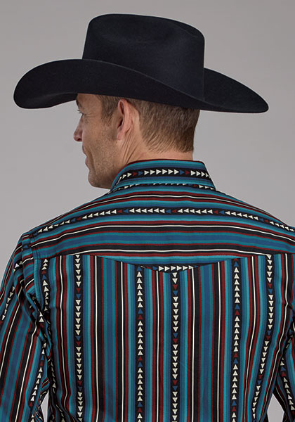 Roper Vertical Stripe - Broken horn