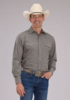 Roper Men Solid Broadcloth - Broken horn