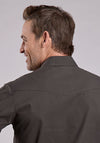 Roper Men Solid Broadcloth - Broken horn