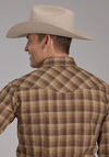 Roper Men Plaid - Broken horn