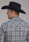 Roper Men Plaid - Broken horn